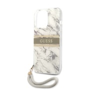 GUHCP13LKMABGR [GUESS公式ライセンス 背面ケース ストラップ付 iPhone 13 Pro 用]