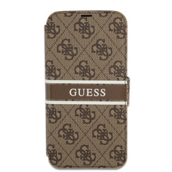 GUBKP13L4GDBR [GUESS公式ライセンス ポケット付きモノグラム手帳型ケース iPhone 13 Pro 用]