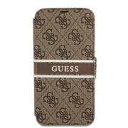 GUBKP13L4GDBR [GUESS公式ライセンス ポケット付きモノグラム手帳型ケース iPhone 13 Pro 用]