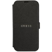GUBKP13MPSASBBK [GUESS公式ライセンス 手帳型ケース iPhone 13 用]