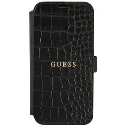 GUBKP13LPCRBBK [GUESS公式ライセンス 手帳型ケース iPhone 13 Pro 用]