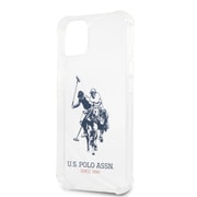 USHCP13MKHRTR [U.S. POLO ASSN.公式ライセンス 背面クリアケース iPhone 13 用]