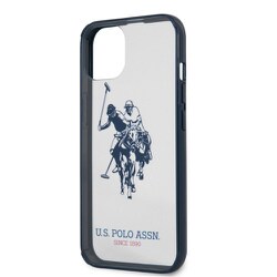 USHCP13MHHRSB [U.S. POLO ASSN.公式ライセンス 背面ケース iPhone 13 用]