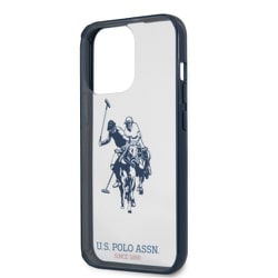 USHCP13LHHRSB [U.S. POLO ASSN.公式ライセンス 背面ケース iPhone 13 Pro 用]