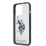 USHCP13LHHRSB [U.S. POLO ASSN.公式ライセンス 背面ケース iPhone 13 Pro 用]