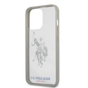 USHCP13LHHRSG [U.S. POLO ASSN.公式ライセンス 背面ケース iPhone 13 Pro 用]