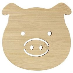 鍋敷き 竹 子ブタ NBS-102