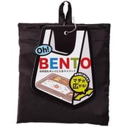 P-3489 [買い物バッグ マイバッグ ブラック Oh！BENTO]
