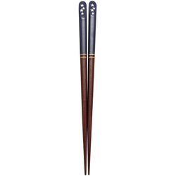 箸 金座 希望の星 先角 ブルー 18cm 10215
