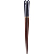 箸 金座 希望の星 先角 ブルー 18cm 10215