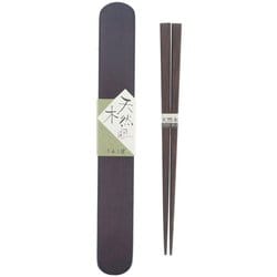 お箸・箸入れセット 漆塗 だるま 小 天然木