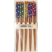 客用 箸 23cm 5膳セット すす竹 幸うさぎ すべり止め加工