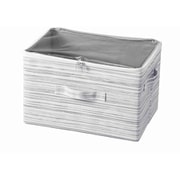 N-7685 [STORAGE BOX MC イレギュラーストライプ グレー]