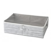 N-7686 [STORAGE BOX LC イレギュラーストライプ グレー]