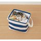 N-7699 [STORAGE BASKET S ボーダー ネイビー]
