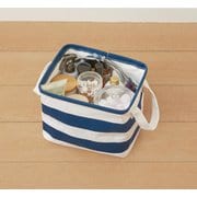 N-7699 [STORAGE BASKET S ボーダー ネイビー]