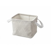 N-7717 [STORAGE BASKET S シェブロンベージュ]