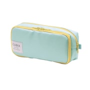 ペンケース CUBIX ランドジップ ボックスカラード パステルグリーン 106194-49