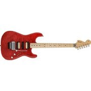 エレキギター Michiya Haruhata Stratocaster Maple Fingerboard Transparent Pink
