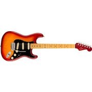 エレキギター American Ultra Luxe Stratocaster Maple Fingerboard Plasma Red Burst