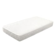 マットレス【Sheera-シェエラ-】キングサイズ（180×195×19cm）ポケットコイル ポリエステル100％ 38.5kg ロール梱包 ホワイト [HRM-01K-WH]