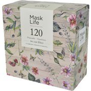 Mask Life たっぷり使える不織布マスク 120枚入