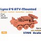 HH-14002 中国軍 Lynx 6x6 ATV 107mmロケットランチャーシステム搭載 [1/144 レジン製キット]