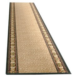 オリエンタル柄廊下敷<アイラス> ベージュ 80×700cm FL6649710