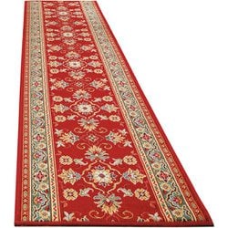 ベルギー製廊下敷カーペット レッド 67×240cm FL5692310
