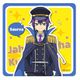 ジャヒー様はくじけない！ ラバーマットコースター サルワ [キャラクターグッズ]