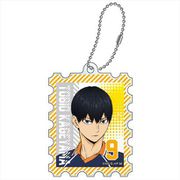 ハイキュー！！ TO THE TOP 切手型チャーム 影山飛雄 [キャラクターグッズ]