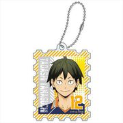 ハイキュー！！ TO THE TOP 切手型チャーム 山口忠 [キャラクターグッズ]