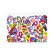 SK∞ エスケーエイト ビィズニィズ クリアポーチ ステッカー総柄 [キャラクターグッズ]