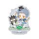 エリオスライジングヒーローズ×サンリオキャラクターズ アクリルスタンド 16. アッシュ・オルブライト×バッドばつ丸 [キャラクターグッズ]