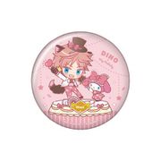 エリオスライジングヒーローズ×サンリオキャラクターズ 缶ミラー 12. ディノ・アルバーニ×マイメロディ [キャラクターグッズ]