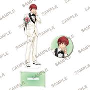 悪役令嬢、セシリア・シルビィ アクリルフィギュア＆缶バッジセット オスカー [キャラクターグッズ]