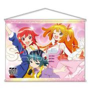 逆転世界ノ電池少女 B2タペストリー 赤城りん＆蒼葉夕紀＆黒木ミサ [キャラクターグッズ]