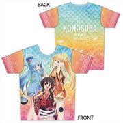 この素晴らしい世界に祝福を！ 描き下ろし フルグラフィックTシャツ XLサイズ [キャラクターグッズ]