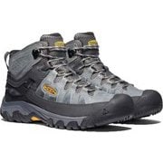 ターギー III ミッド TARGHEE III MID WP 1025164 Drizzle/KEEN Yellow US8(26cm) [トレッキングシューズ メンズ]