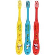 SNOOPY 園児用 歯ブラシ3Pキャップ付 TB5ST [キャラクターグッズ]