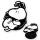 SNG-648A [PEANUTS スマートフォンアクセサリー POCOPOCO ダイカットソフト スヌーピー]
