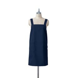 医療・介護 エプロン ダークネイビー L-LL 4048-17-L-LL