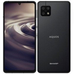 SHARP AQUOS sense6 128GB ブラック SH-M19 - スマートフォン本体