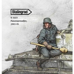 ヨドバシ Com スターリングラード Stalingrad Wwii ドイツ擲弾兵1943 45 1 パンツァーファーストを持つ跨乗兵 1 35 レジン製ミリタリーフィギュア 通販 全品無料配達