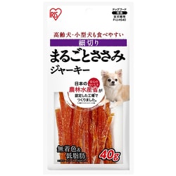 まるごとささみジャーキー 細切り P-IJ-HS40 [犬用おやつ 40g 間食 全犬種用]