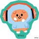 LINE FRIENDS TRUZ ダイカットステッカーミニ  （05） MATETSU [キャラクターグッズ]