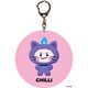 LINE FRIENDS TRUZ ビッグアクリルキーチェーン  （01） CHILLI [キャラクターグッズ]