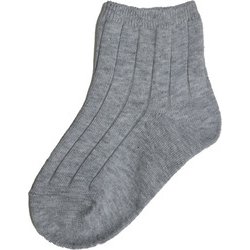 ロークルー オーガニックソックス キッズ 13～15cm リブ NN001M040Z30