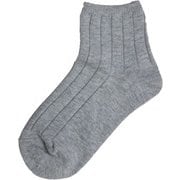 ロークルー オーガニックソックス キッズ 16~18cm リブ NO001M040Z31