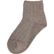 ロークルー オーガニックソックス キッズ 16~18cm リブ NO001M140Z31